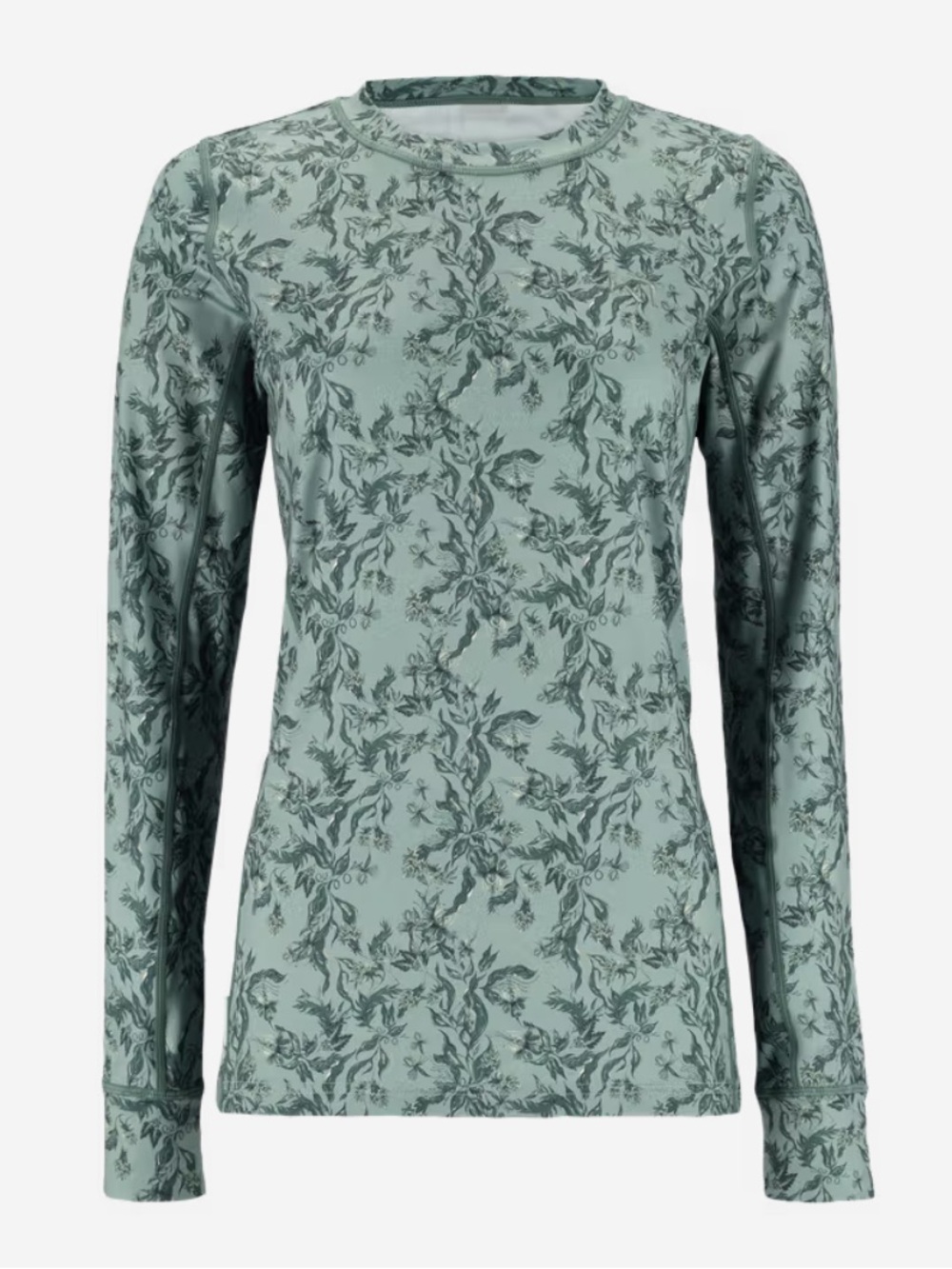 NWT Kari Traa Fryd Long Sleeve Base Layer - Sage Green Large